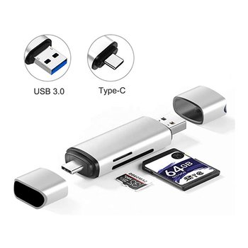 USB 3.0/Type-C讀卡機-支援TF/SD_1